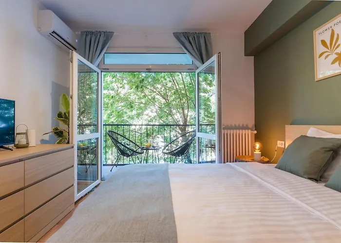 Charming & 1br Ap 2 Balconies -old Town شقة